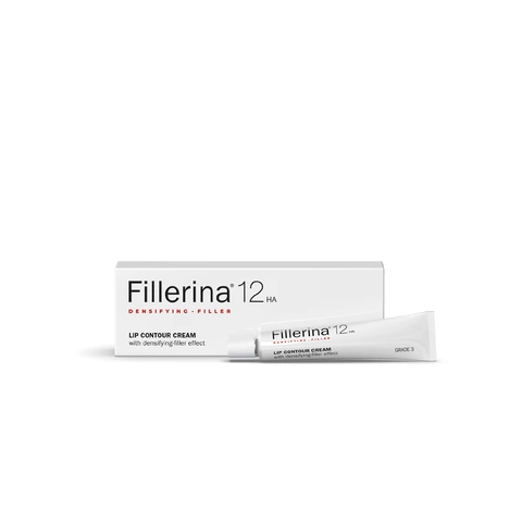 Укрепляющий крем для контура губ Fillerina 12 Densifying-Filler Lip Contour Cream, уровень 3