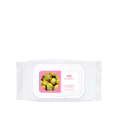 Салфетки для снятия макияжа Daily fresh с оливой
