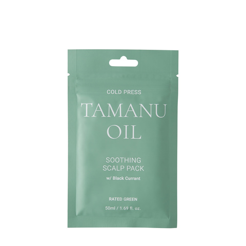 Успокаивающая маска для кожи головы
Tamanu Oil Soothing Scalp Pack