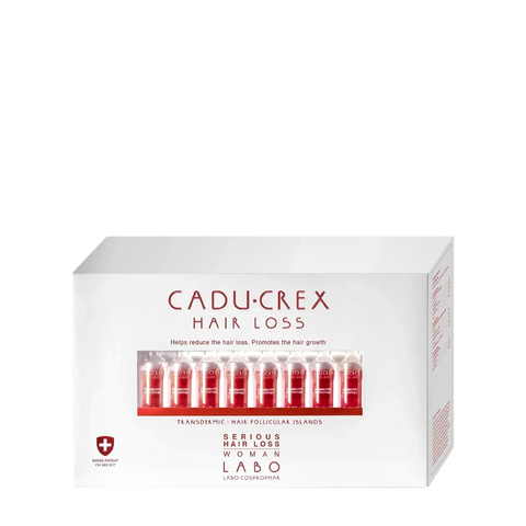 Ампулы для борьбы с обильным выпадением волос у женщин Caducrex Serious Woman №40