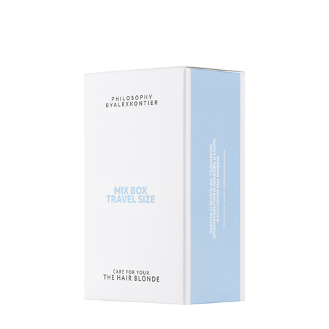 Дорожный набор для ухода за осветленными и окрашенными волосами Mix Box Travel Size