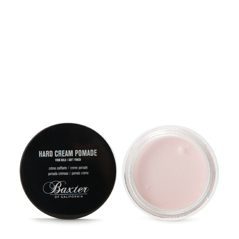 Кремовая помада сильной фиксации для укладки волос Hard Cream Pomade