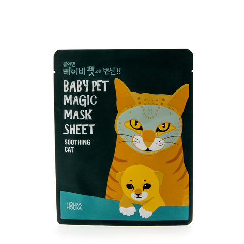 Успокаивающая тканевая <nobr>маска-мордочка</nobr> «Baby Pet Magic»