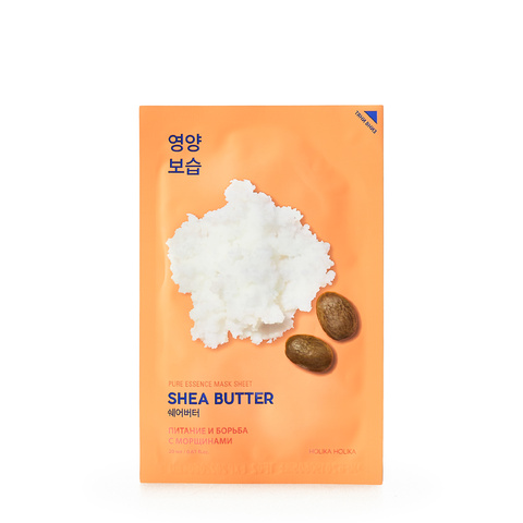 Питательная тканевая маска для лица Pure Essence Shea Butter