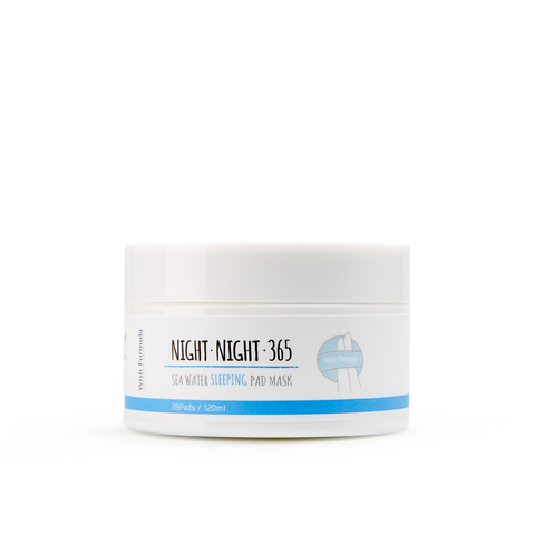 Ночные диски для лица с морской водой Night Night 365 Sea Water Sleeping Pad Mask
