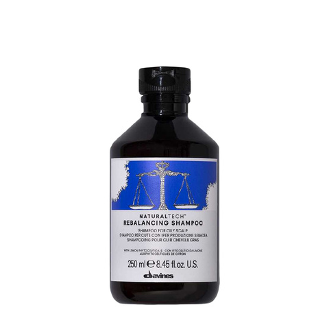 Балансирующий шампунь для жирной кожи головы NaturalTech Rebalancing Shampoo