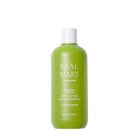 Очищающий и отшелушивающий шампунь для волос
Real Mary Exfoliating Scalp Shampoo