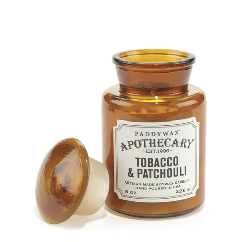 Свеча TOBACCO & PATCHOULI в аптекарской баночке