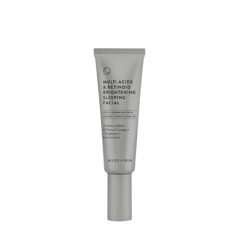Ночной мультикислотный пилинг для лица с ретинолом Multi Acids & Retinoid Brightening Sleeping Facial
