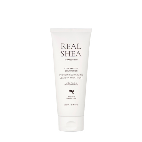 Восстанавливающий крем для волос с маслом ши
Real Shea Protein Recharging Leave-in Treatment