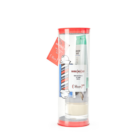 Набор для ухоженных волос и бороды Barber Red Set