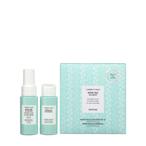 Набор средств для очищения и защиты кожи Water Soul Eco Sun Kit