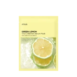 Осветляющая тканевая маска с экстрактом зеленого лимона / GREEN LEMON VITA C BLEMISH SERUM MASK