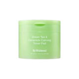 Нежные пэды для восстановления кожи BY WISHTREND Green Tea&Ceramide Calming Toner Pads (70EA) 190ml