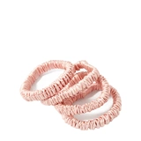 Резинки узкие  Ayris Silk  из натурального шёлка, арт. 5007, цвет розовая пудра 4 шт