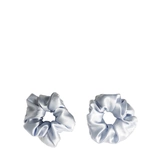 Резинки широкие  Ayris Silk  из натурального шёлка, арт. 5009, цвет серебристо-голубой 2 шт