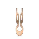 Металлическая заколка №1 Hairpin, оттенок розовое золото