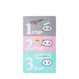 ТРЁХСТУПЕНЧАТЫЙ НАБОР СРЕДСТВ ДЛЯ ОЧИСТКИ ПОР PIG-NOSE CLEAR BLACK HEAD 3-STEP KIT 7 гр
