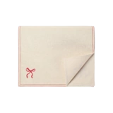 Дорожка на стол Fancy Bows бежевого цвета из коллекции Essential, 45x150 см