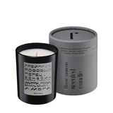 Свеча стекло black Cora