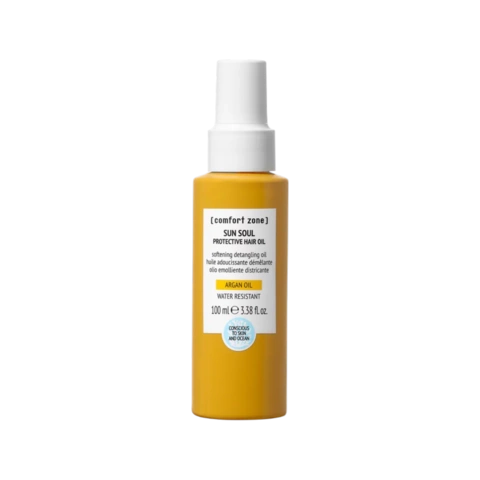"ЗАЩИТА ОТ СОЛНЦА" ВОДОСТОЙКОЕ МАСЛО ДЛЯ ЗАЩИТЫ ВОЛОС С МАСЛОМ АРГАНЫ / SUN SOUL PROTECTIVE HAIR OIL