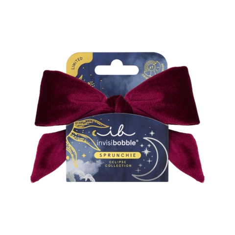Резинка-браслет для волос с бантом invisibobble SPRUNCHIE ORIGINAL Eclipse Velvet Grace
