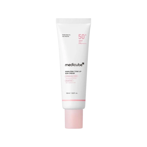 Тонирующий солнцезащитный крем с ПДРН PDRN Pink Tone Up Sun Cream