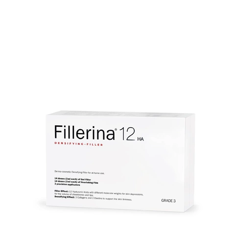 Косметический набор с гель-филлером FILLERINA 12HA, уровень 3