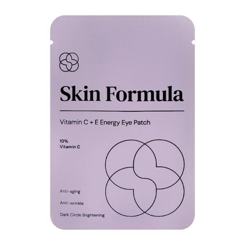 Патчи против темных кругов, морщин и дряблости кожи Skin Formula Vitamin C+E Energy Eye Patch