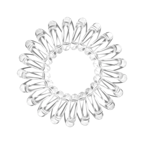 Резинка-браслет для тонких волос invisibobble EXTRA CARE Crystal Clear