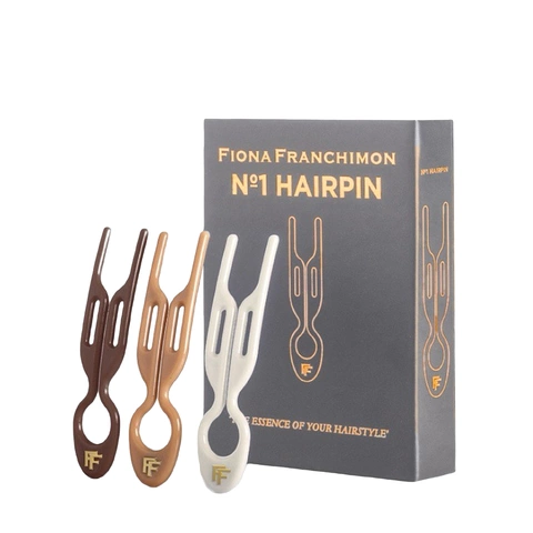 Бокс (3 шт) Hairpin No1 - Set Milano Collectioin - Мокачино/Молочный/Карамельный