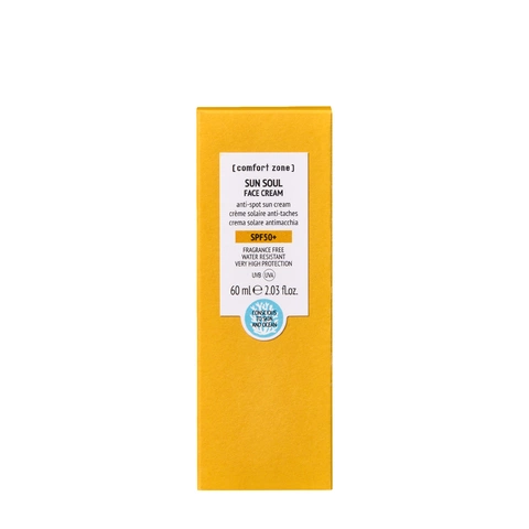 SUN SOUL FACE CREAM SPF50+ 60ML СОЛНЦЕЗАЩИТНЫЙ КРЕМ ДЛЯ ЛИЦА SPF50