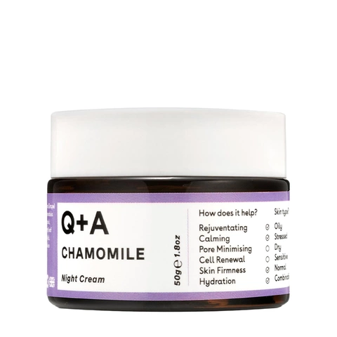 Успокаивающий ночной крем для лица Chamomile
