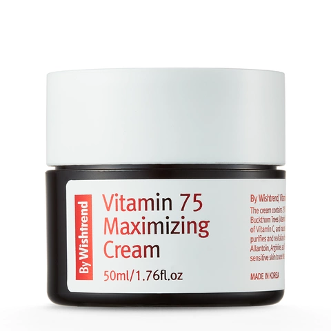 Крем с экстрактом облепихи BY WISHTREND Vitamin 75 Maximizing Cream 50ml