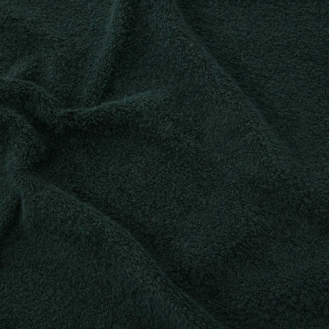 Полотенце-простынь банное махровое, цвет темно-зеленый