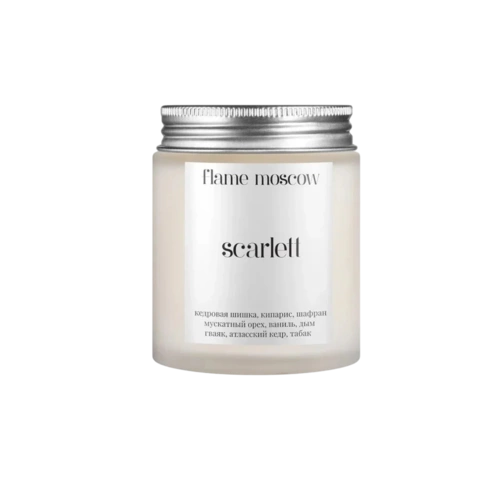 Свеча матовая Scarlett