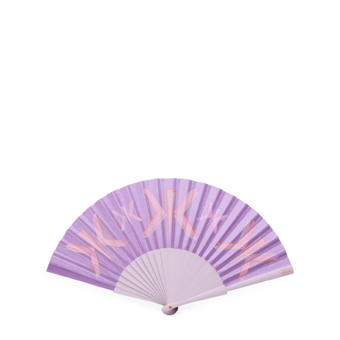 веер STAMP COLLECTION - LILAC LETTER Khu Khu