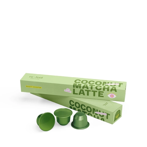 Матча-латте с коллагеном Coconut Matcha Latte + Collagen в капсулах