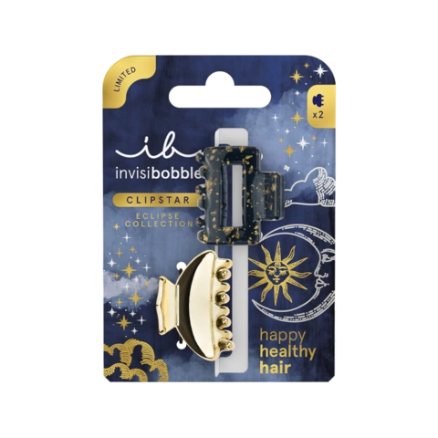 Заколка-крабик invisibobble CLIPSTAR Eclipse Lunar Glam (размер S)