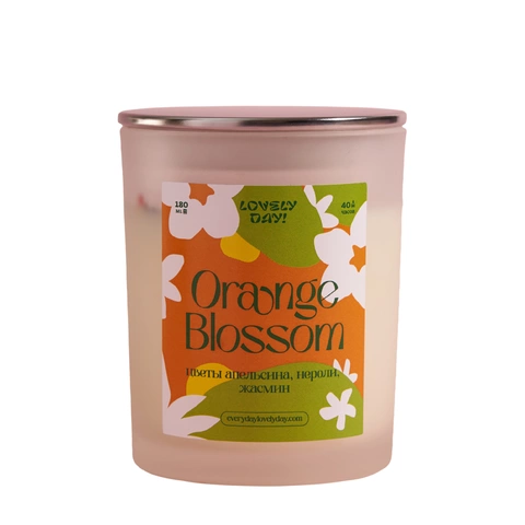 Свеча из соевого воска Orange Blossom