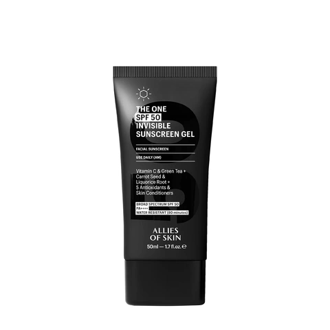 Солнцезащитный гель для лица SPF50 The One Invisible Sunscreen Gel