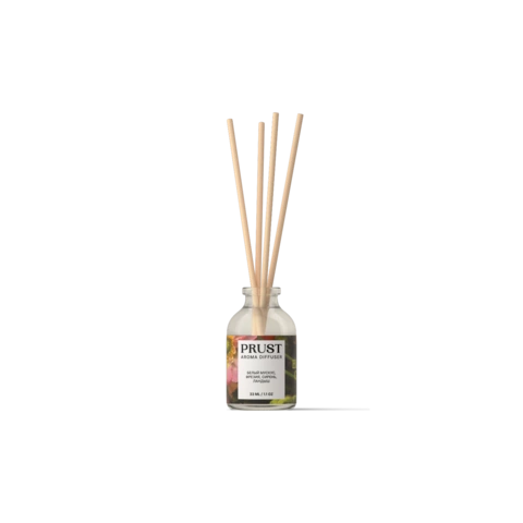 Диффузор PRUST 33 мл / Мой вечнозеленый сад (белый мускус, фрезия, сирень, ландыш)