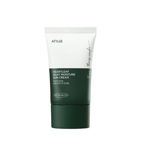 ANUA HEARTLEAF SILKY MOISTURE SUNCREAM 50ML