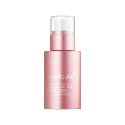 Сыворотка с микроиглами и экзосомами PDRN Pink Collagen Exosome Shot 7500, 30мл