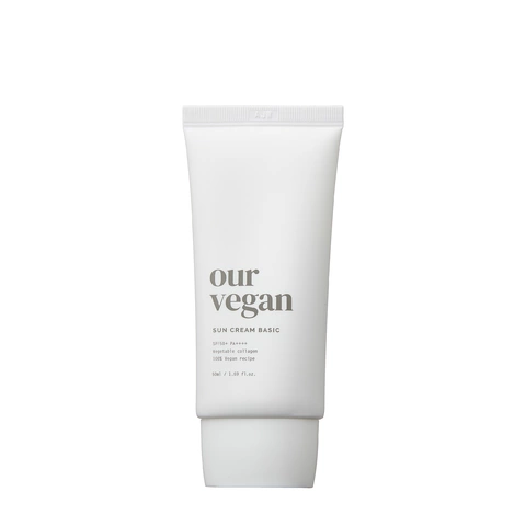 Солнцезащитный крем для лица с коллагеном Our Vegan Sun Cream Basic