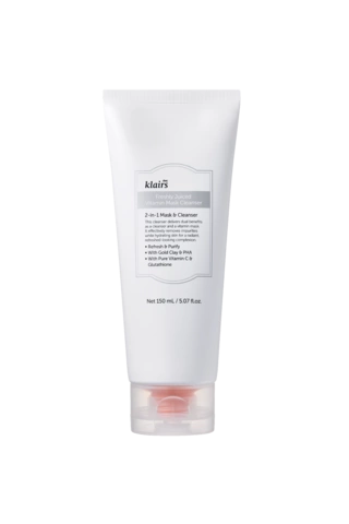 Витаминная маска-пенка для умывания KLAIRS Freshly Juiced Vitamin Mask Cleanser 150ml