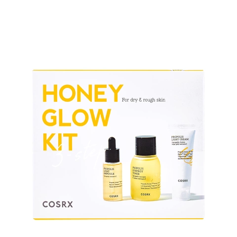 Набор миниатюр для ухода за сухой кожей лица Honey Glow Kit