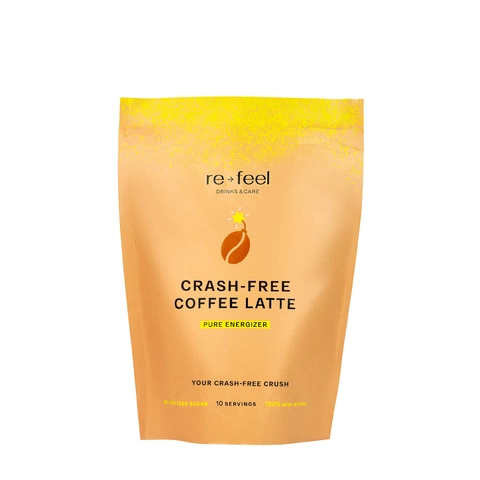 Кофе-латте с адаптогенами Crash-Free Coffee Latte (дой-пак)