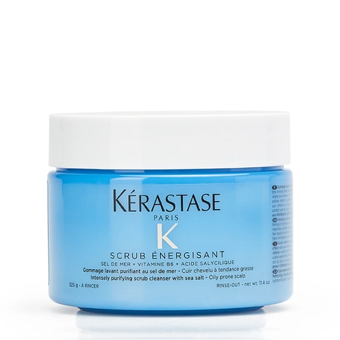 Очищающий скраб для жирной кожи головы Fusio-dose Scrub Energisant