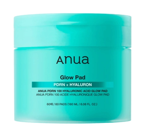 Пэды увлажняющие с PDRN и гиалуроновой кислотой / PDRN HYALURONIC GLOW PAD 180ml (60EA)